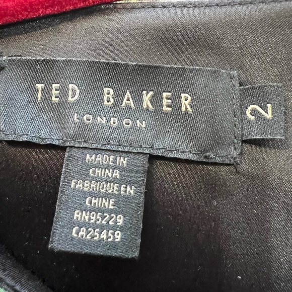 Ted Baker London Rasie Shadow Floral Sheath Bodycon Dress Women’s US6 - Picture 14 of 16